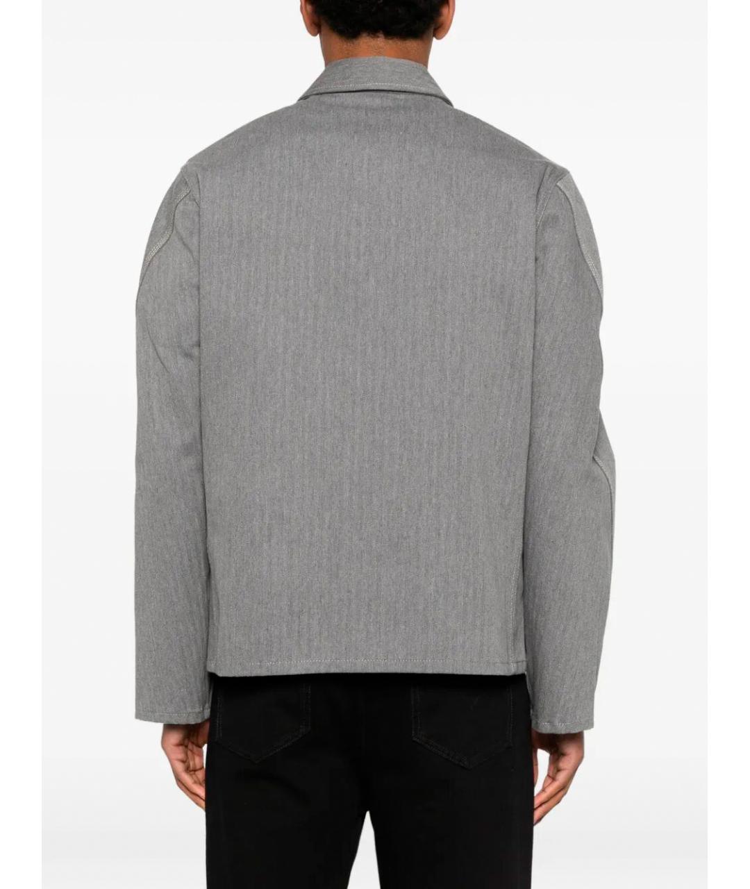 GIVENCHY Серая хлопковая куртка, фото 4