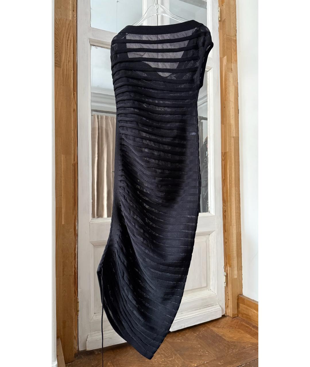 ALAIA Черное вечернее платье, фото 2