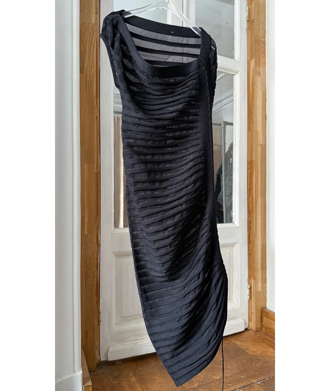 ALAIA Черное вечернее платье, фото 6