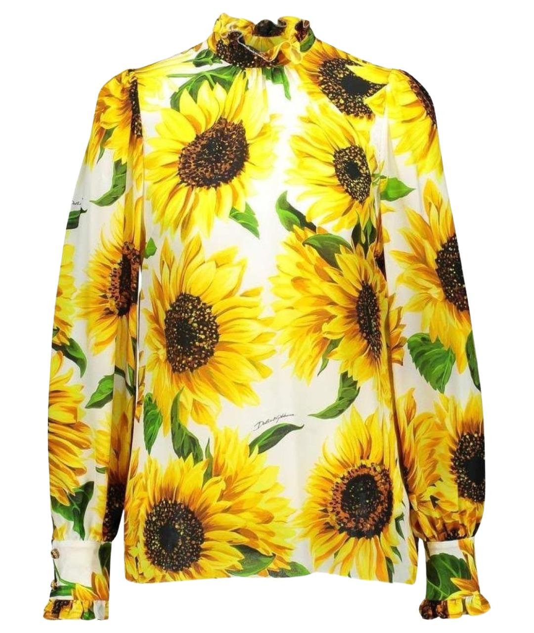 DOLCE&GABBANA Шелковая блузы, фото 1