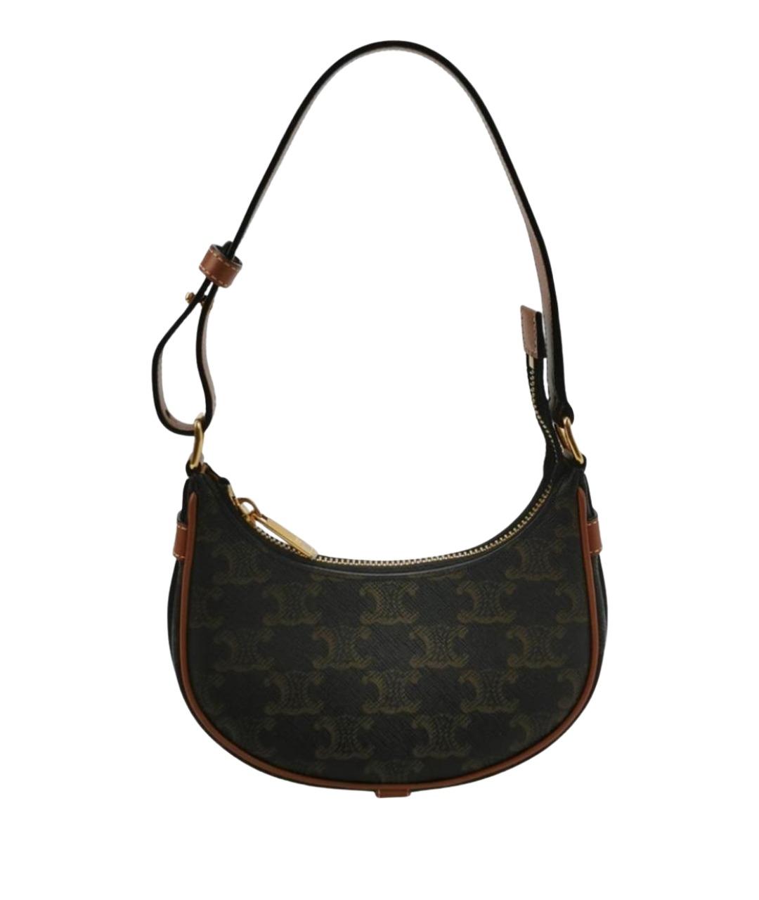 CELINE Кожаная сумка с короткими ручками, фото 1