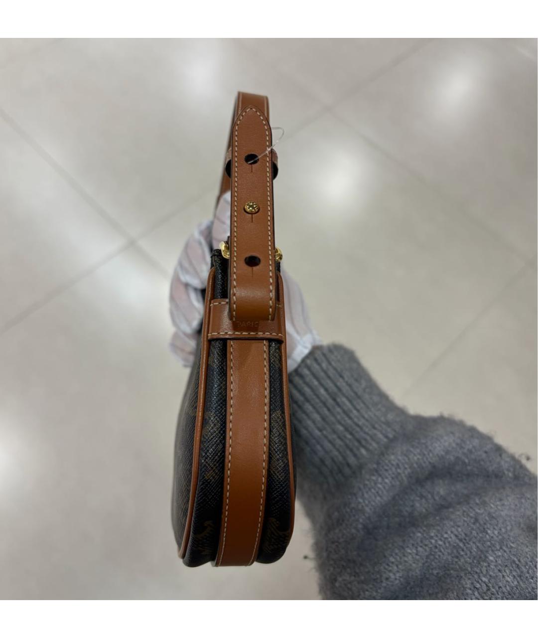 CELINE Кожаная сумка с короткими ручками, фото 3