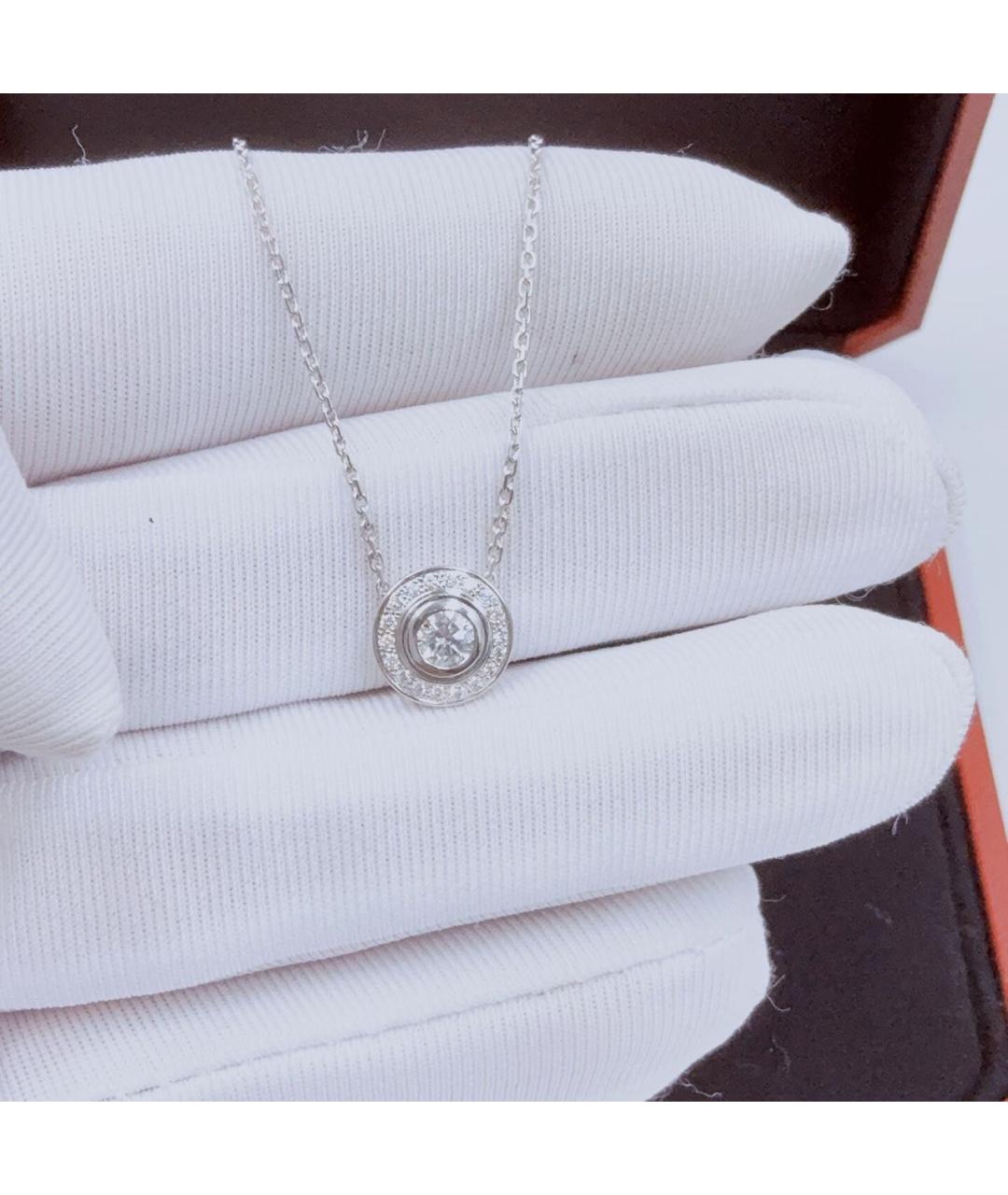 CARTIER Белое колье из белого золота, фото 7