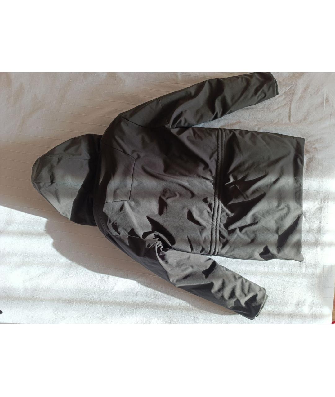 COS Черный полиэстеровый пуховик, фото 2