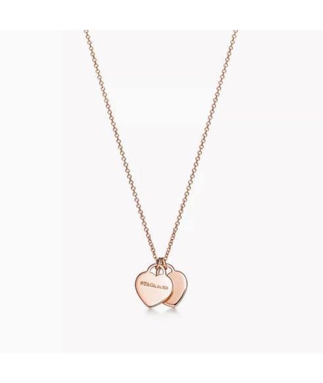 TIFFANY&CO Золотая подвеска из розового золота, фото 3