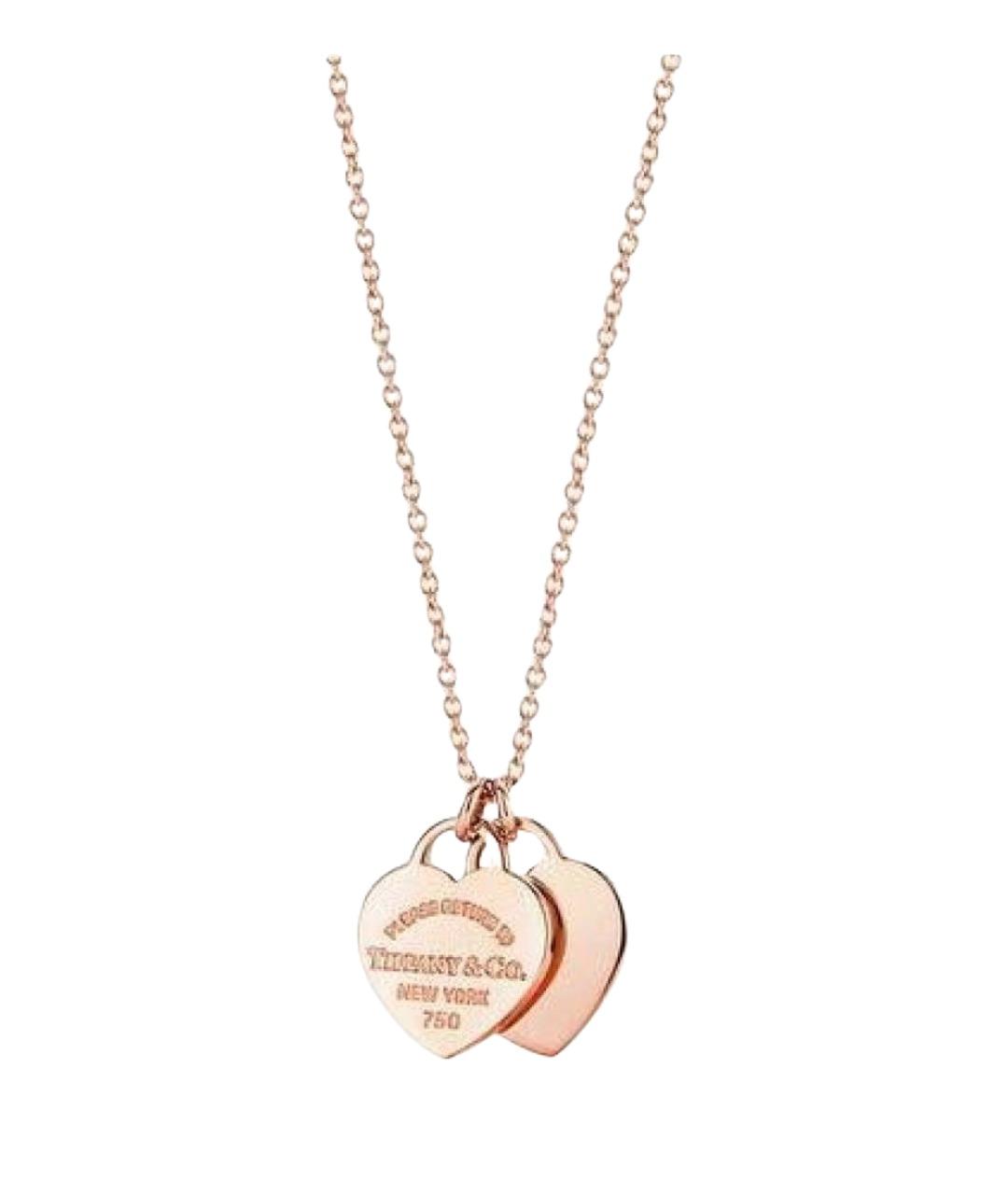 TIFFANY&CO Золотая подвеска из розового золота, фото 1