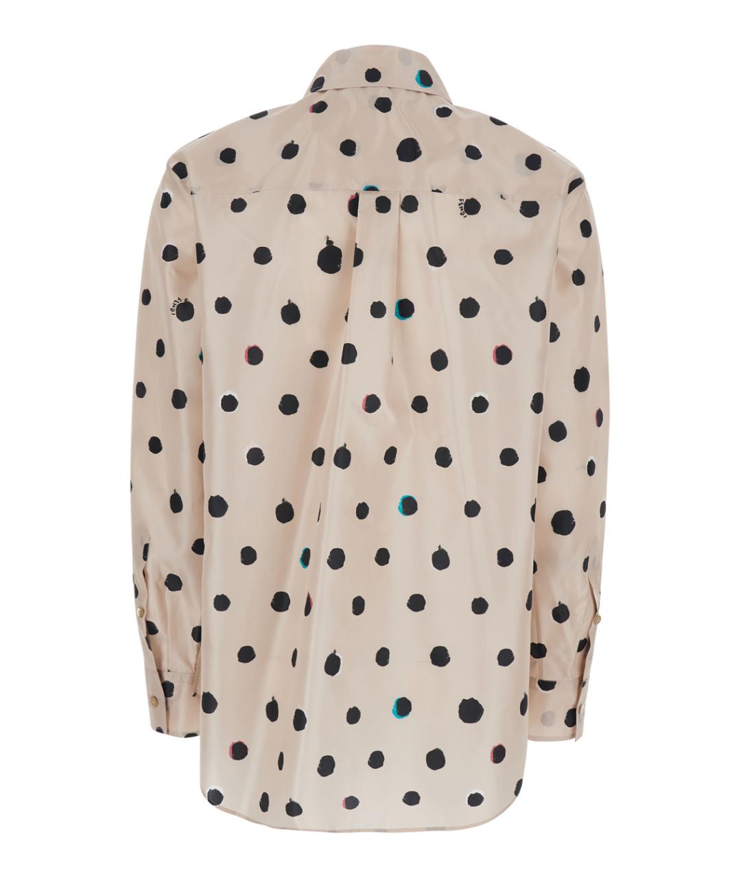 FENDI Розовая шелковая рубашка, фото 2