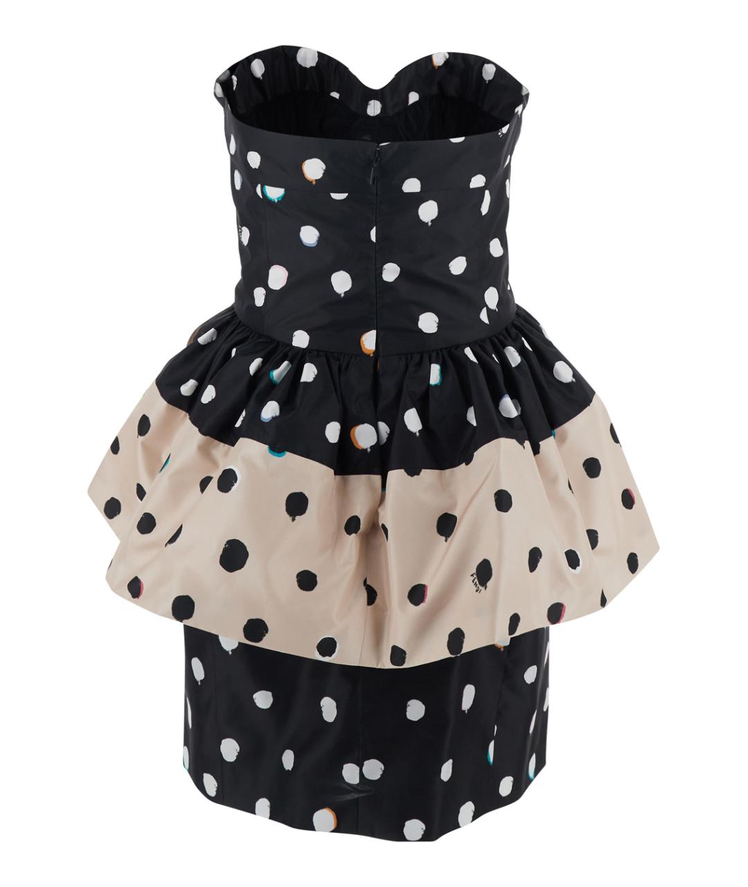 FENDI Черное шелковое вечернее платье, фото 2