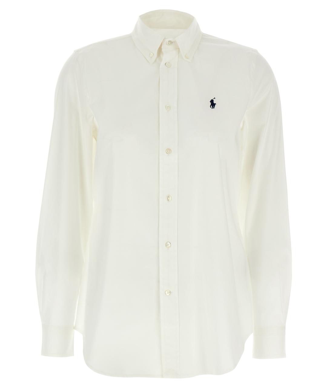POLO RALPH LAUREN Белая хлопковая рубашка, фото 1