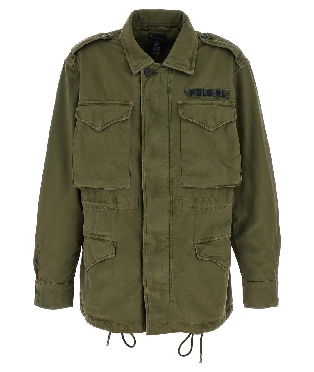 POLO RALPH LAUREN Зеленая хлопковая куртка, фото 1