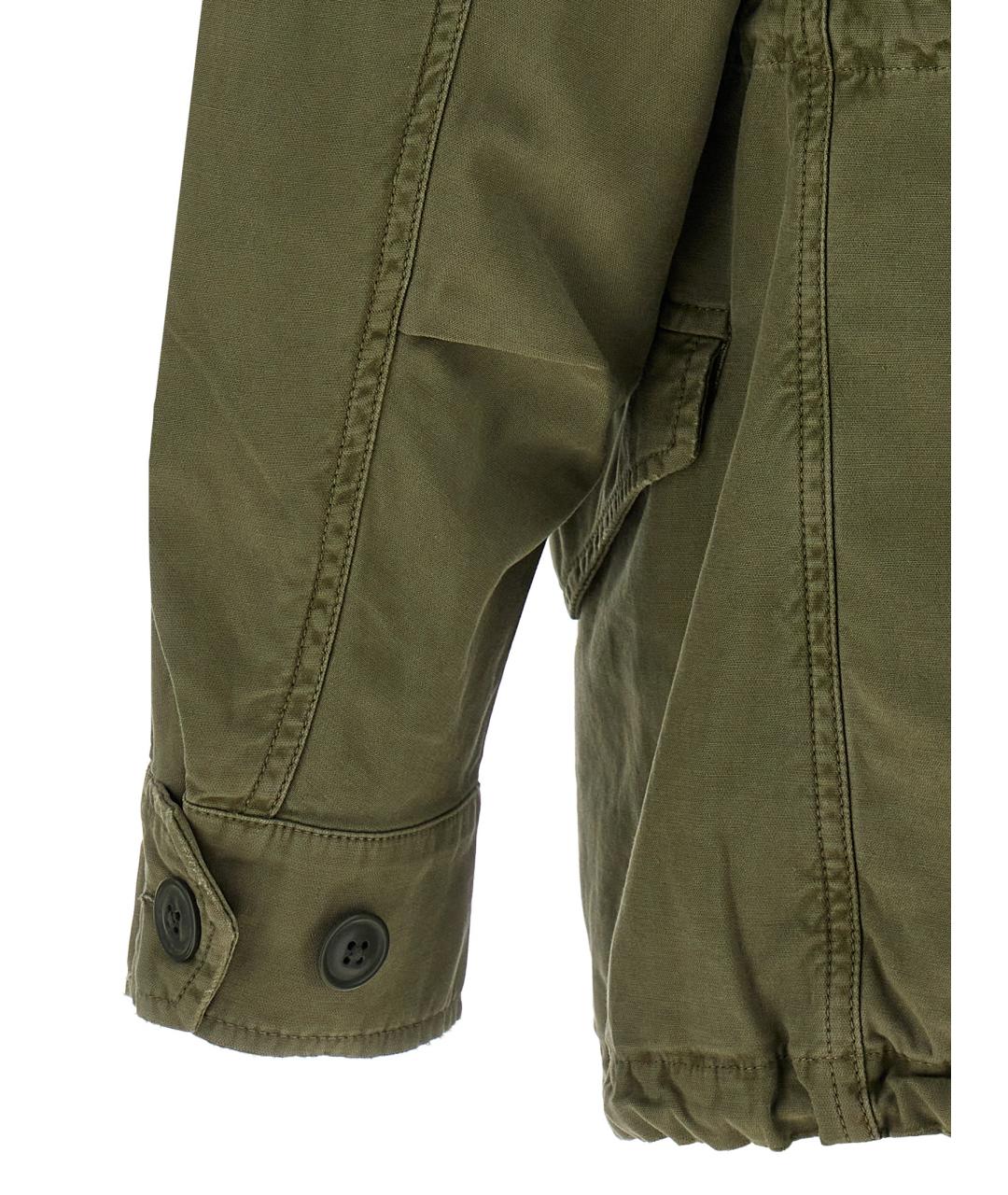 POLO RALPH LAUREN Зеленая хлопковая куртка, фото 4