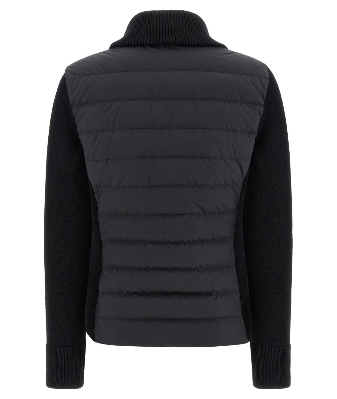 MONCLER Черная шерстяная куртка, фото 2