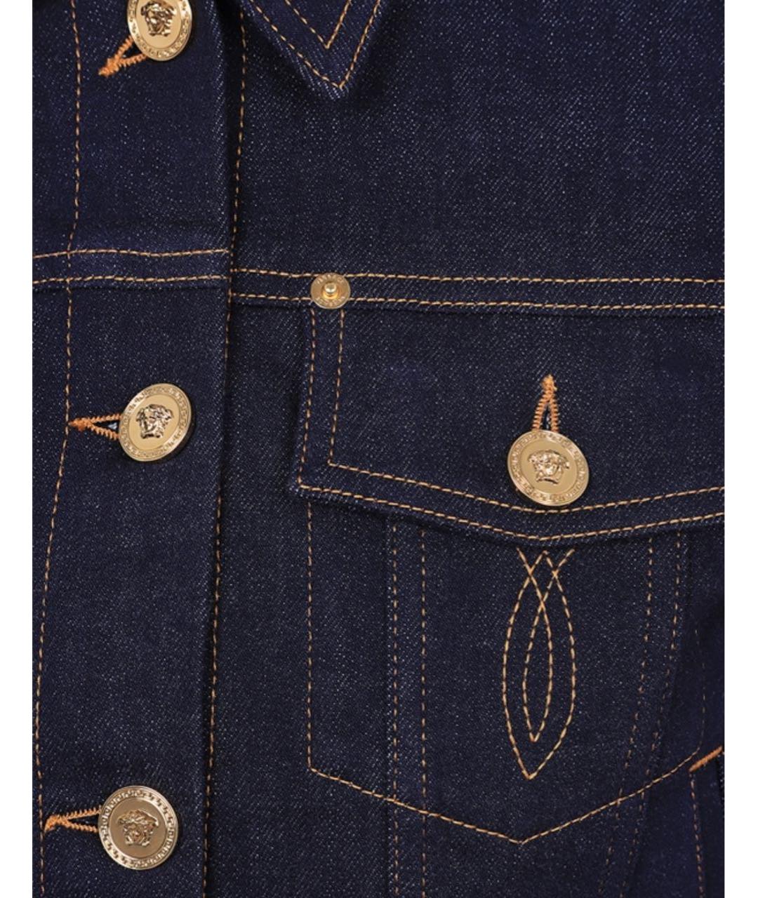 VERSACE Деним куртка, фото 3