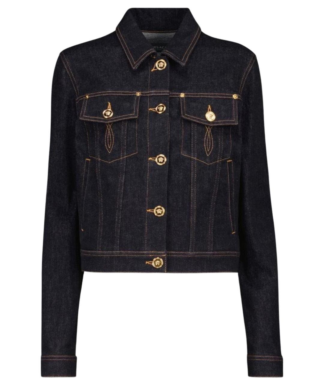 VERSACE Деним куртка, фото 1
