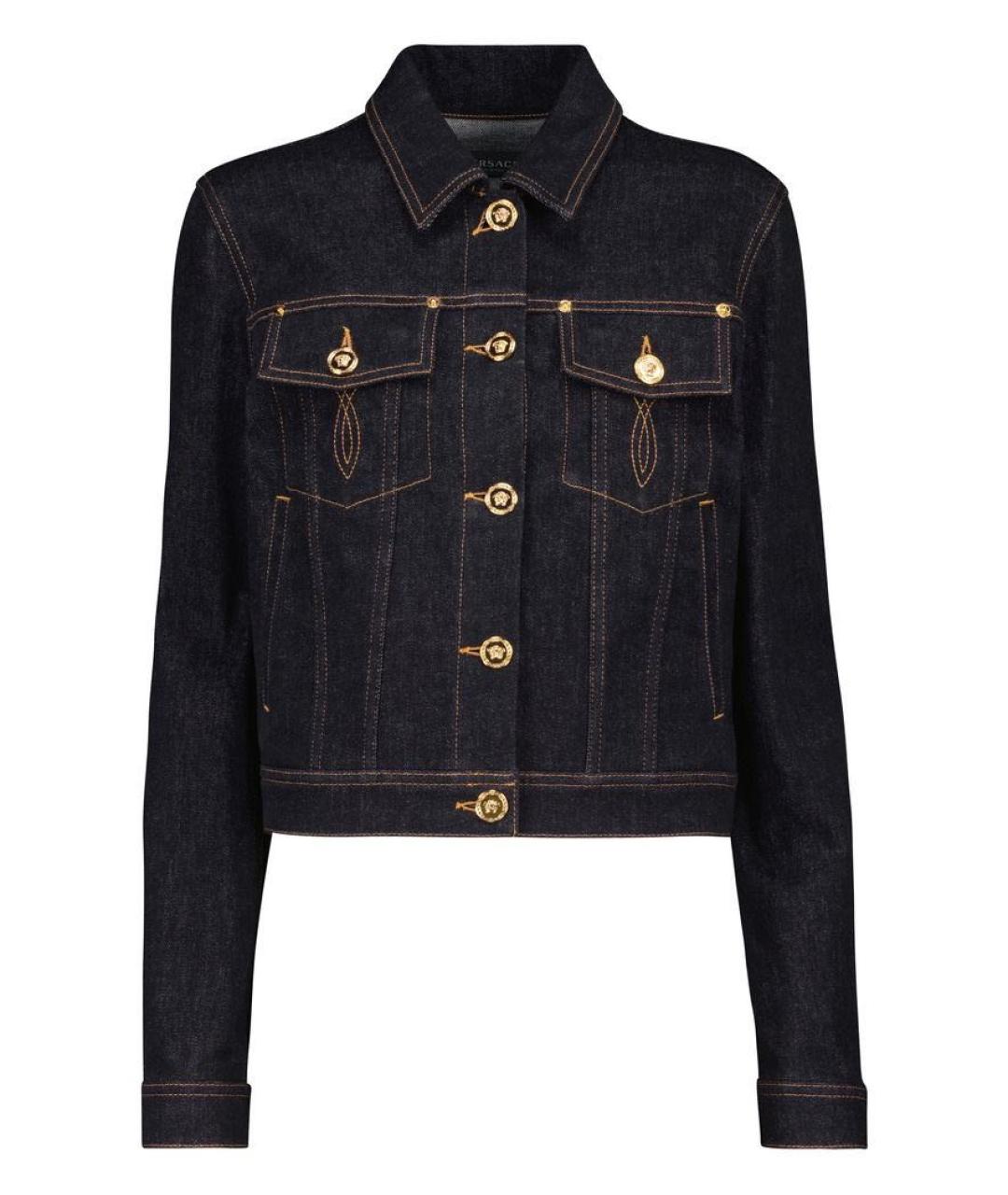 VERSACE Деним куртка, фото 4