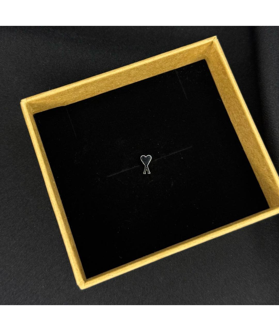 AMI ALEXANDRE MATTIUSSI Серебряные металлические серьги, фото 3