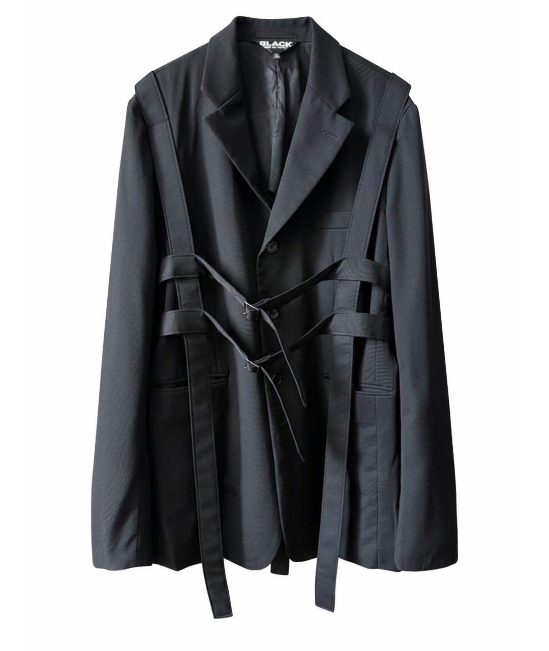 COMME DES GARÇONS Черный жакет/пиджак, фото 1