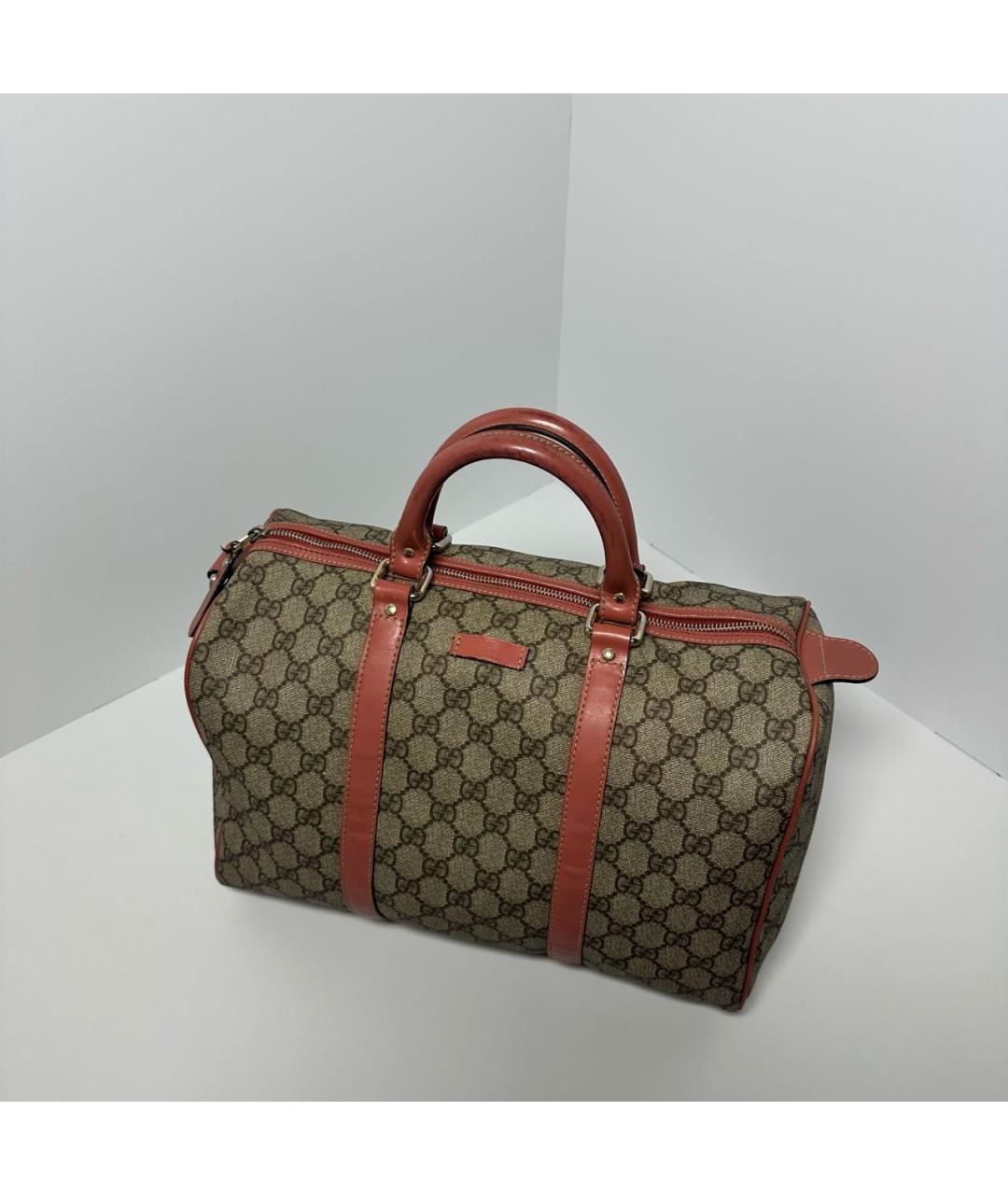 GUCCI Бежевая дорожная/спортивная сумка, фото 2