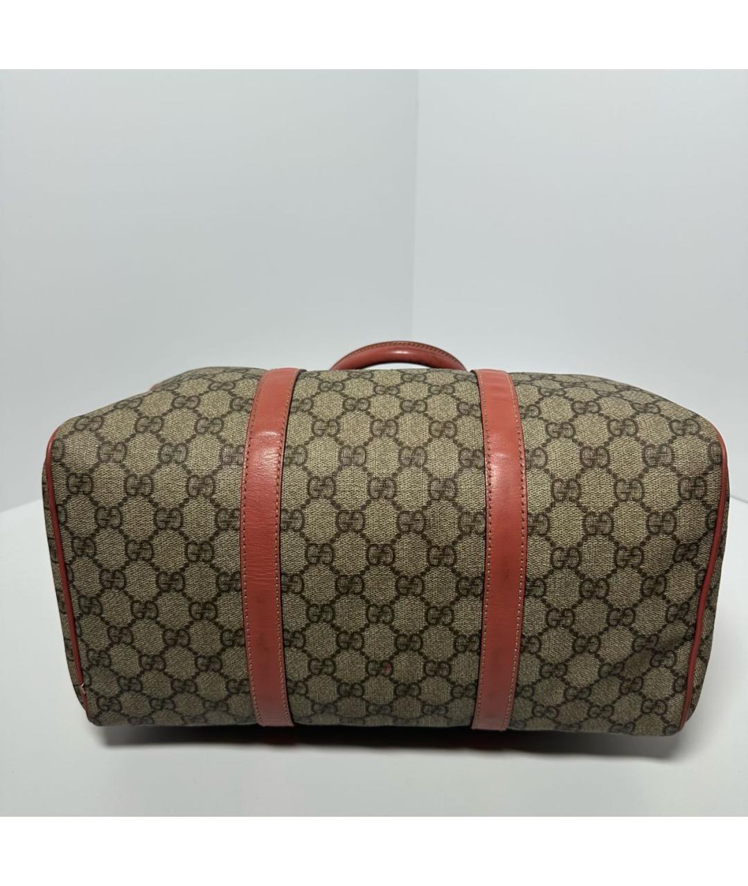 GUCCI Бежевая дорожная/спортивная сумка, фото 6