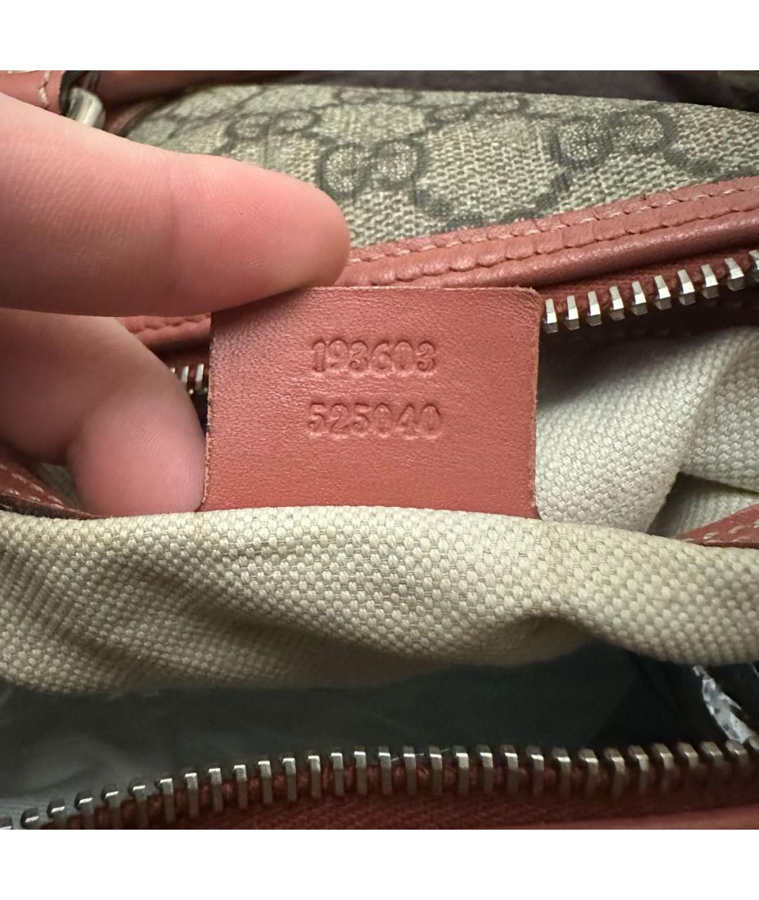 GUCCI Бежевая дорожная/спортивная сумка, фото 8