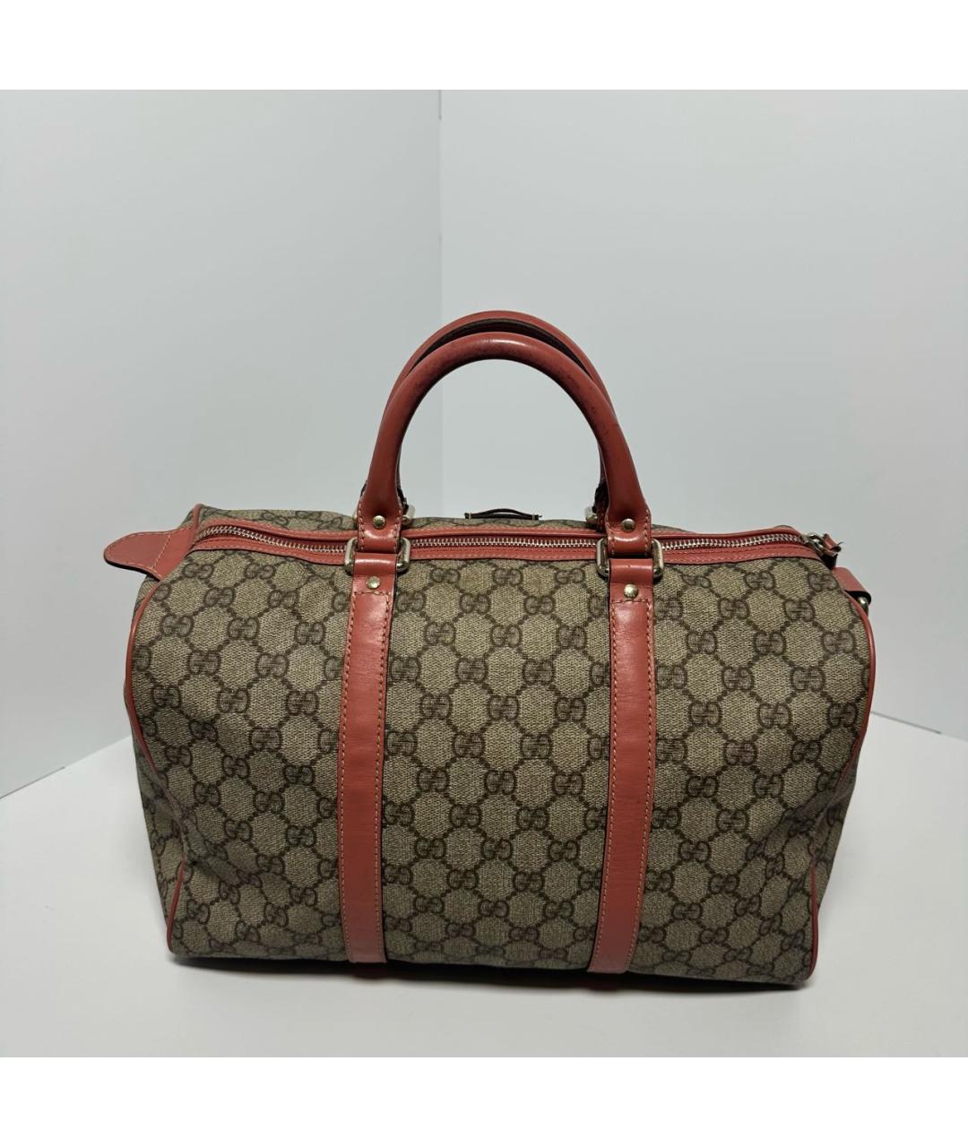 GUCCI Бежевая дорожная/спортивная сумка, фото 3