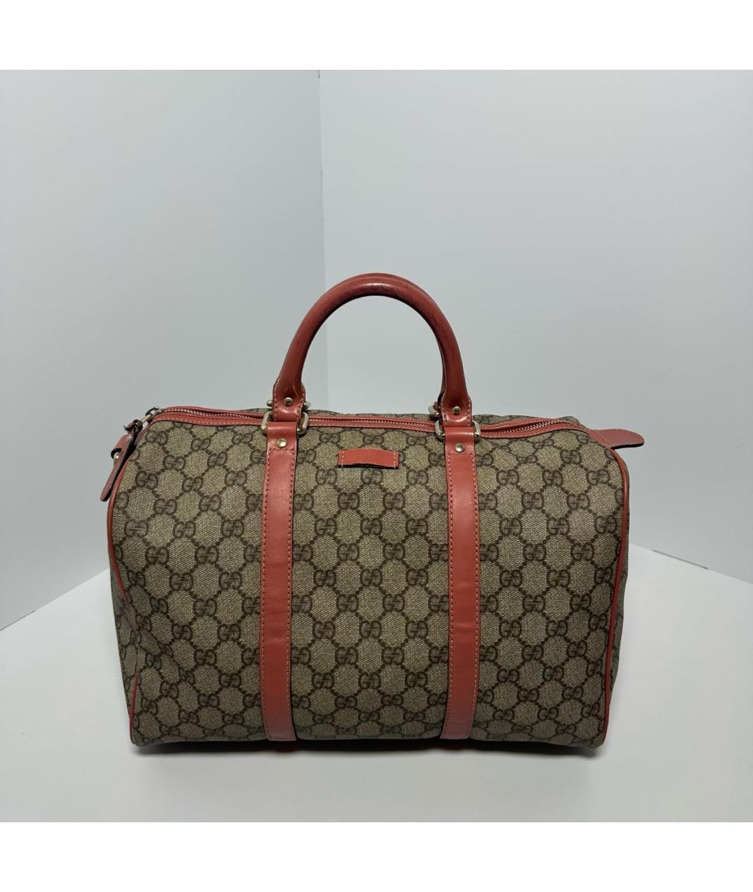 GUCCI Бежевая дорожная/спортивная сумка, фото 9