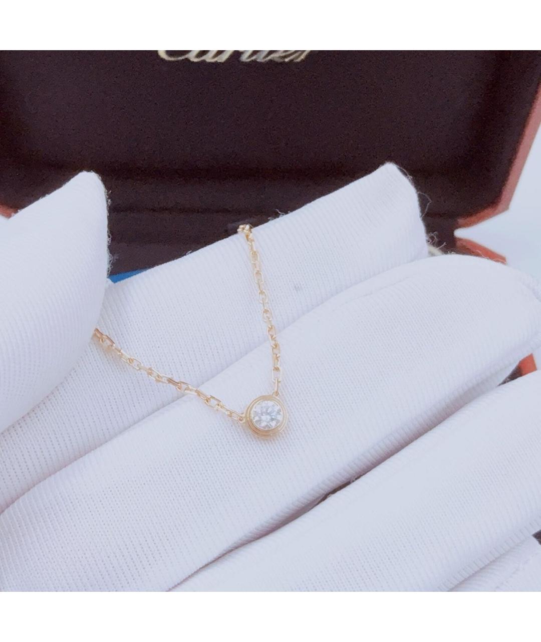 CARTIER Розовое колье из розового золота, фото 4
