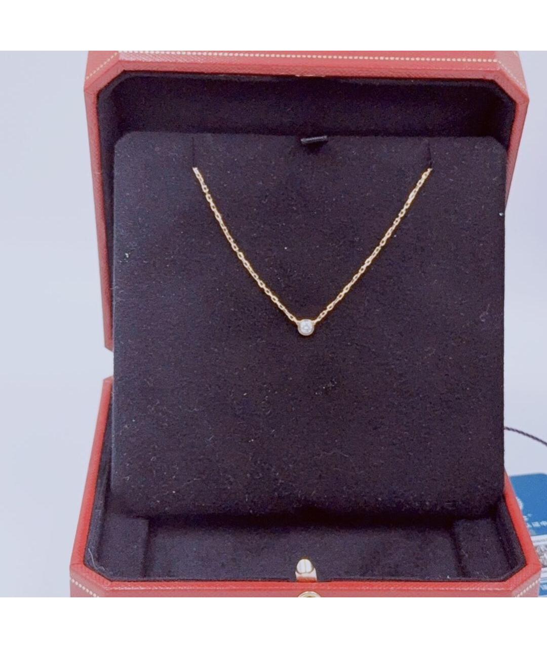 CARTIER Розовое колье из розового золота, фото 2