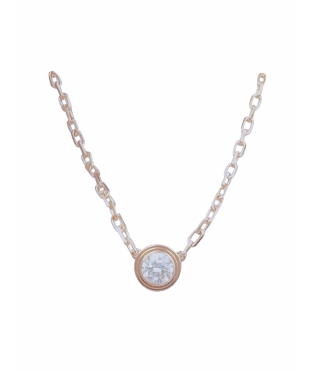 CARTIER Розовое колье из розового золота, фото 1
