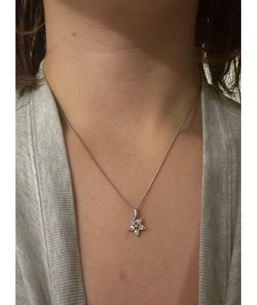 DE BEERS Серебряная подвеска из белого золота, фото 4