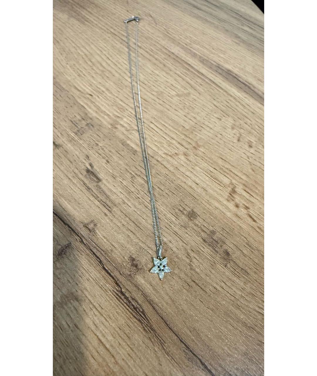 DE BEERS Серебряная подвеска из белого золота, фото 3