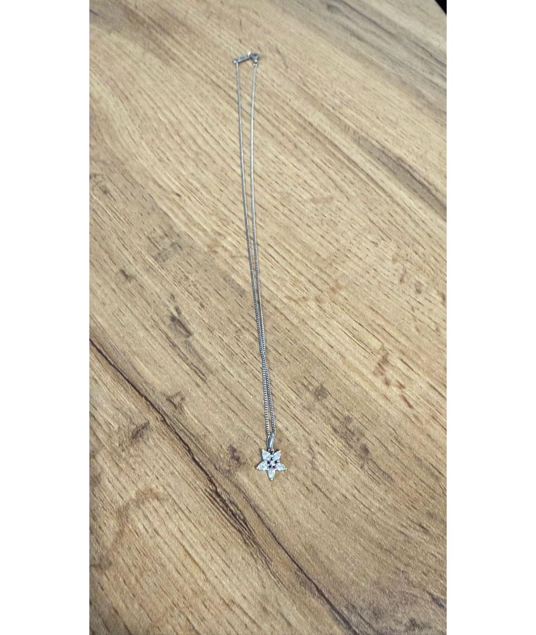 DE BEERS Серебряная подвеска из белого золота, фото 2