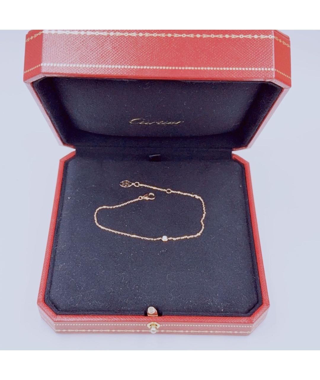 CARTIER Розовый браслет из розового золота, фото 2