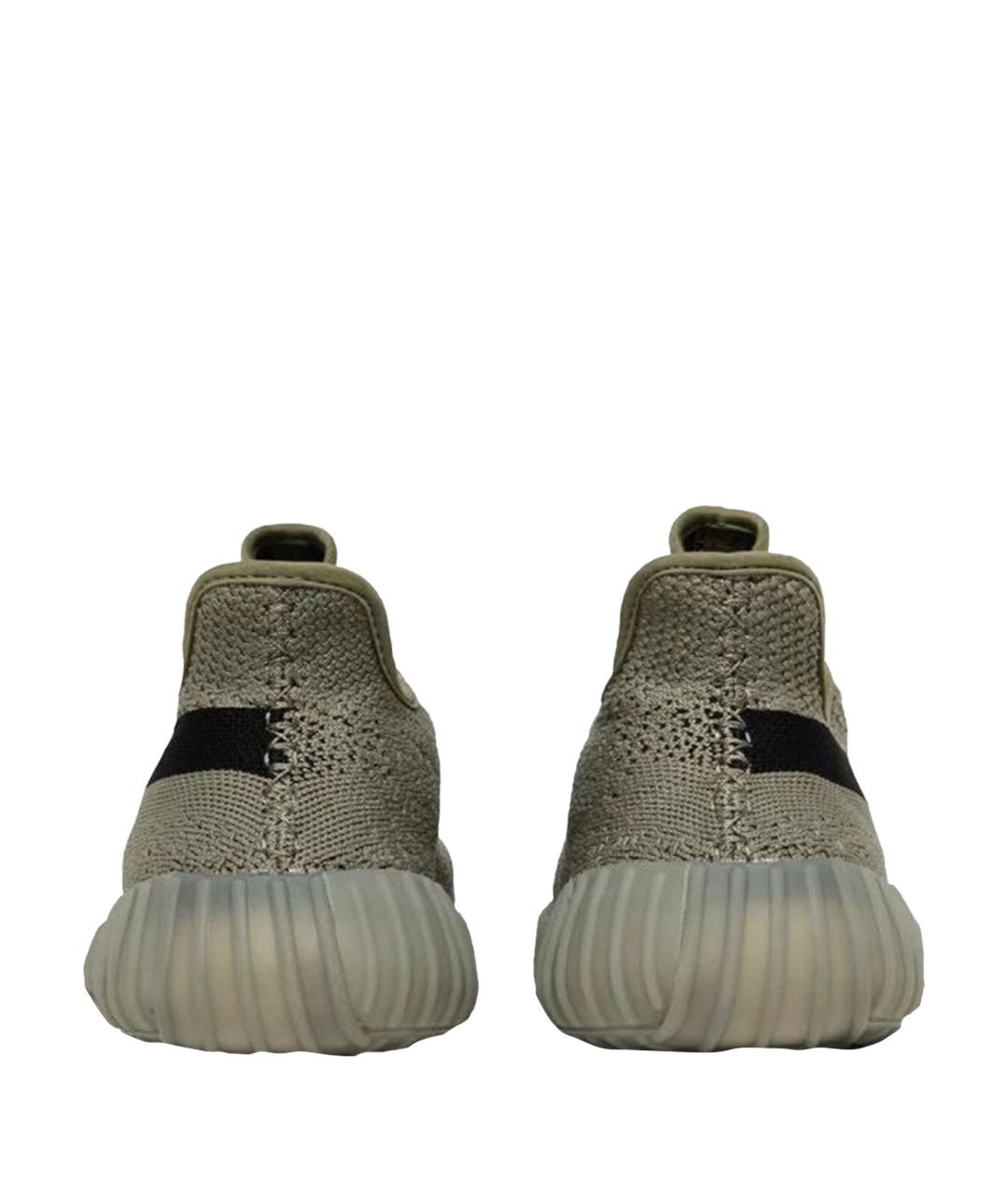 ADIDAS YEEZY Антрацитовые низкие кроссовки / кеды, фото 8