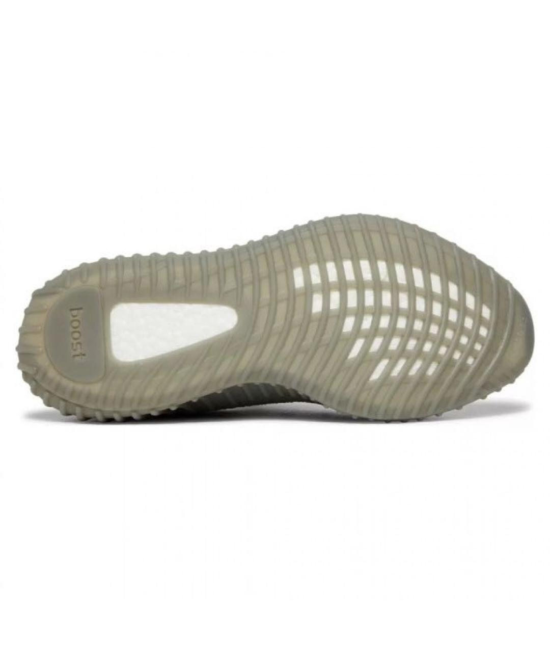 ADIDAS YEEZY Антрацитовые низкие кроссовки / кеды, фото 5