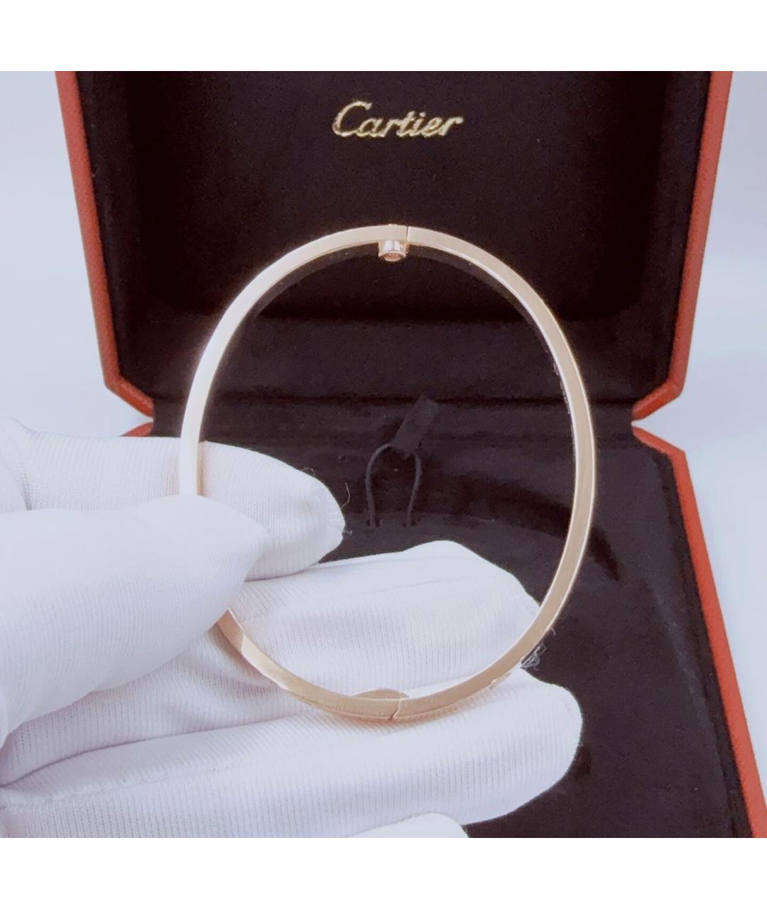 CARTIER Розовый браслет из розового золота, фото 6