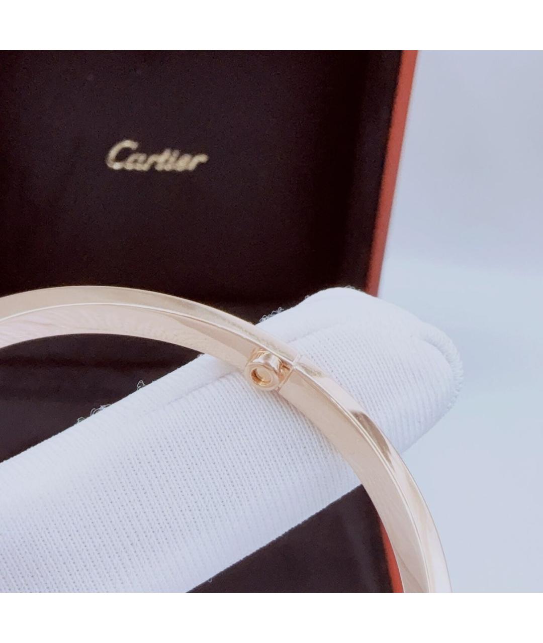 CARTIER Розовый браслет из розового золота, фото 7