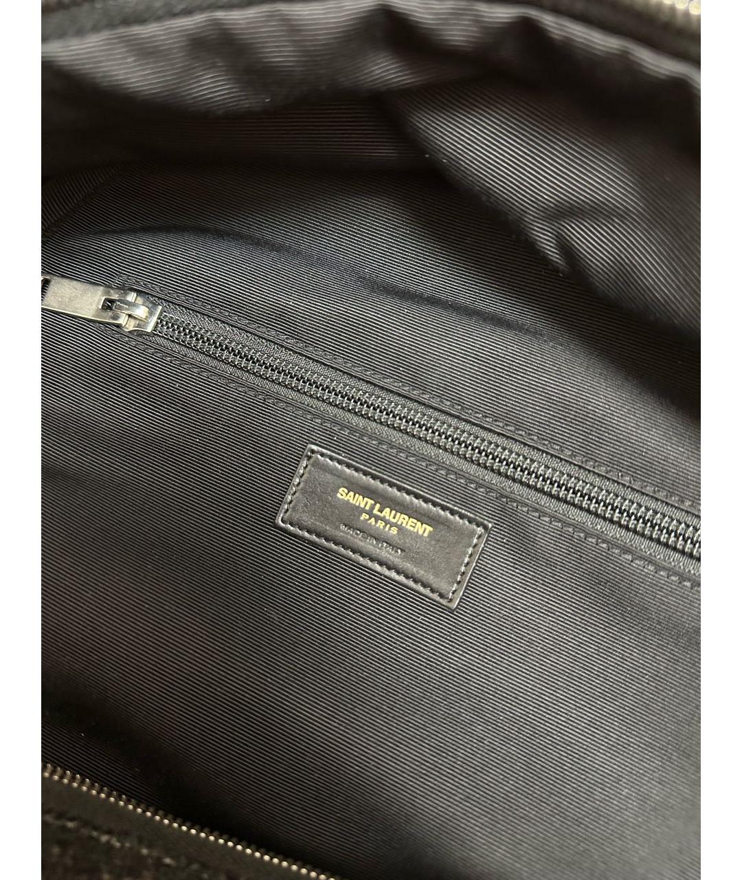 SAINT LAURENT Черный рюкзак, фото 6
