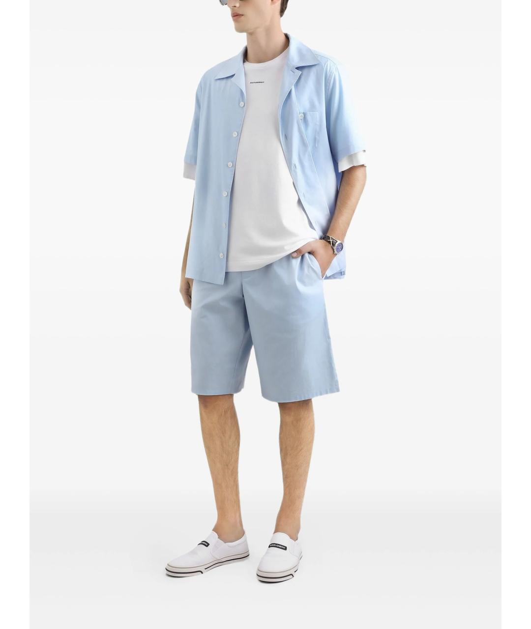 DOLCE&GABBANA Белая хлопковая футболка, фото 2