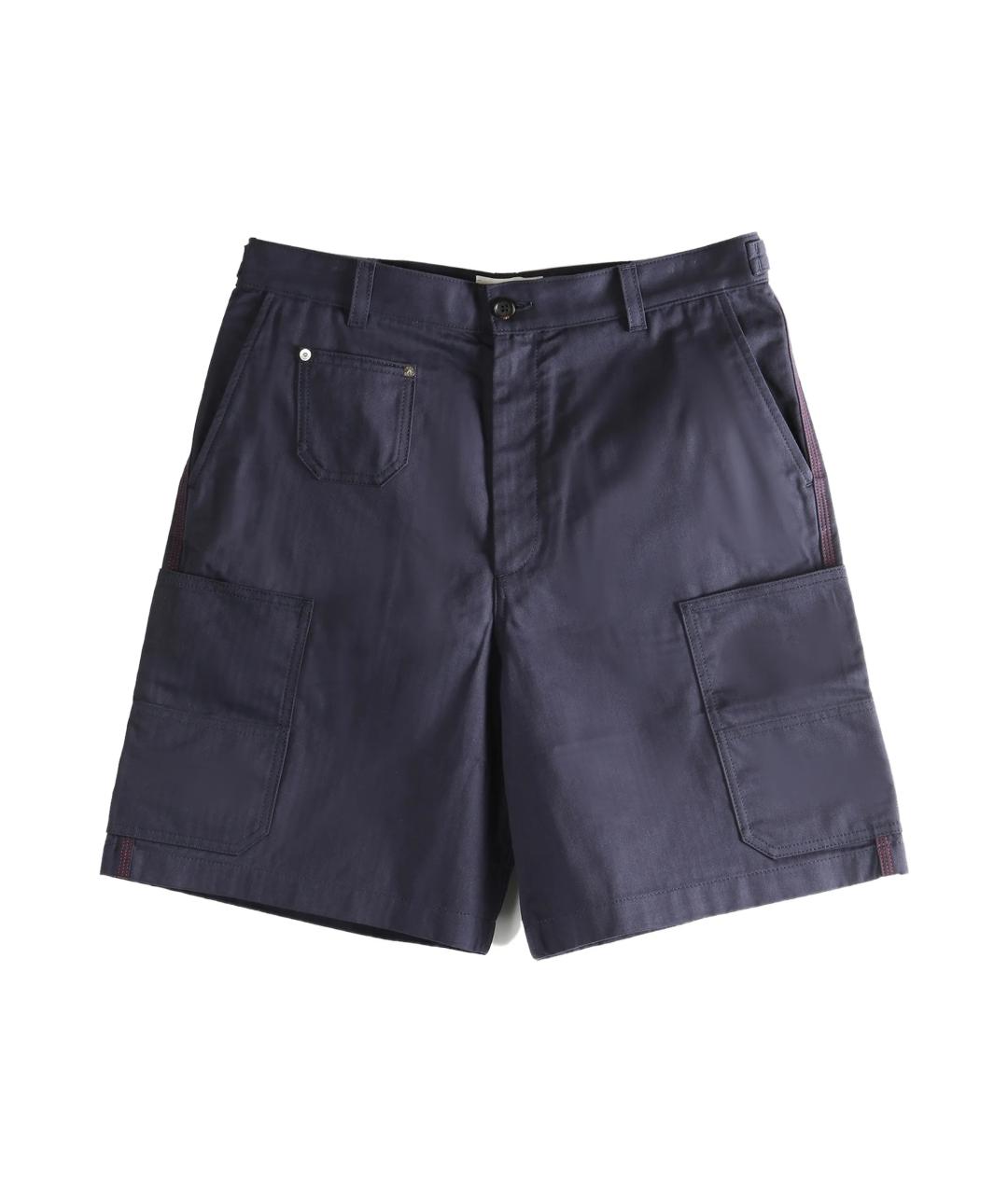 GIVENCHY Синие хлопковые шорты, фото 1