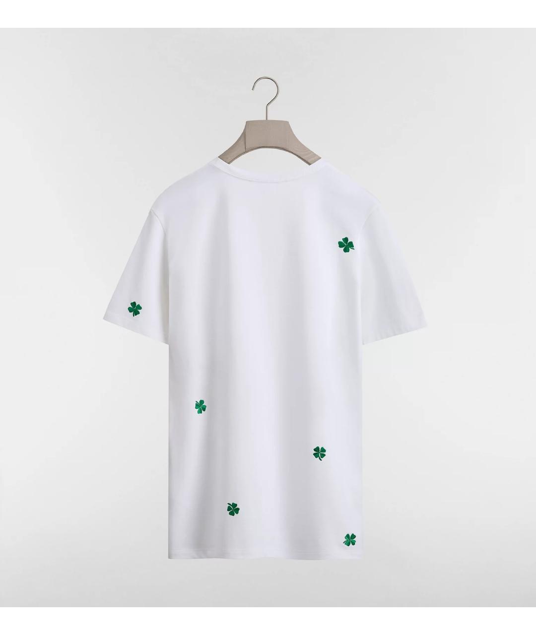 CHRISTIAN DIOR Белая хлопковая футболка, фото 2