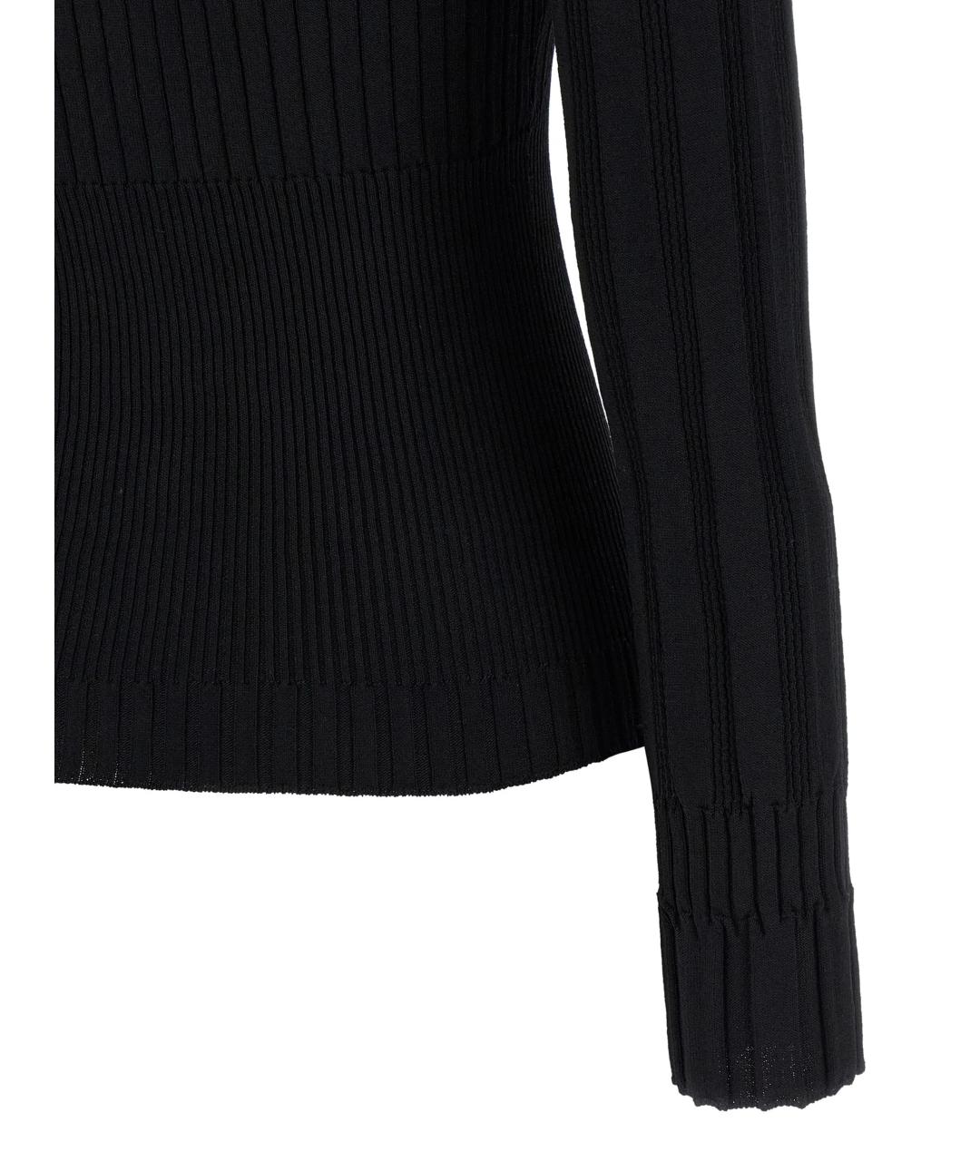 BALMAIN Черный вискозный кардиган, фото 4