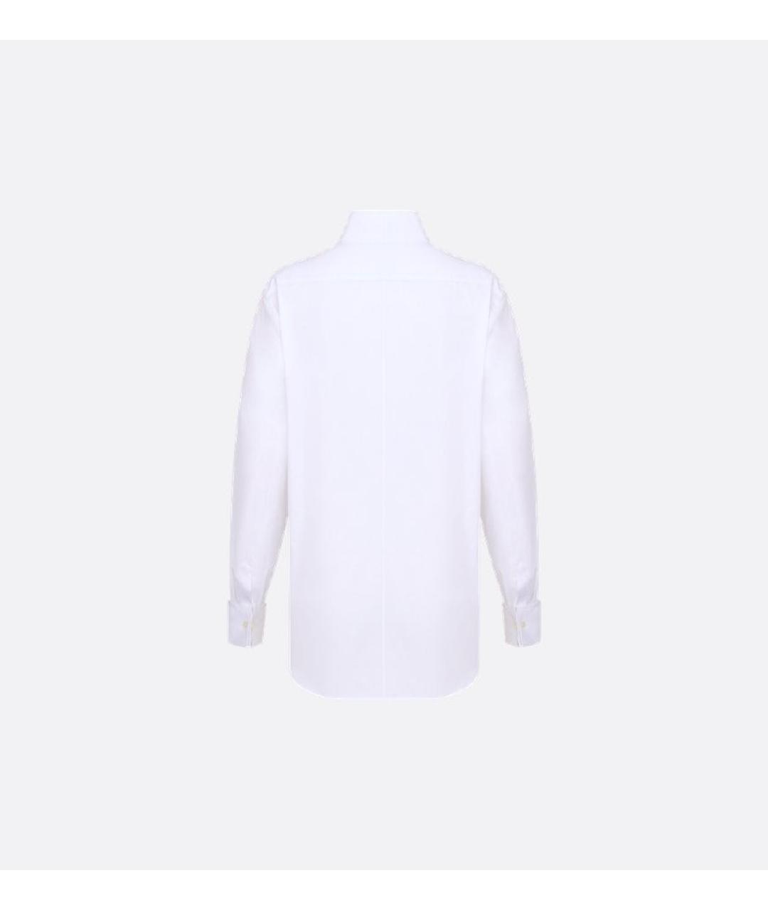 CHRISTIAN DIOR Белая хлопковая рубашка, фото 2