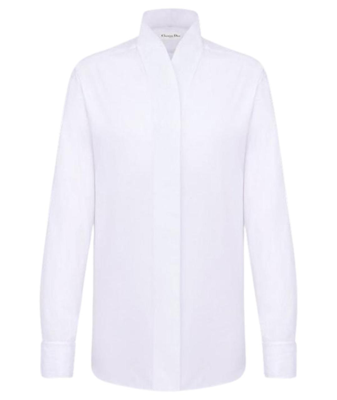 CHRISTIAN DIOR Белая хлопковая рубашка, фото 1
