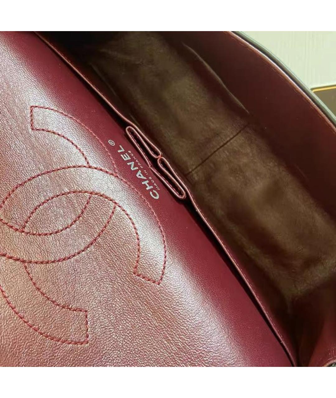 CHANEL Черная кожаная сумка через плечо, фото 8