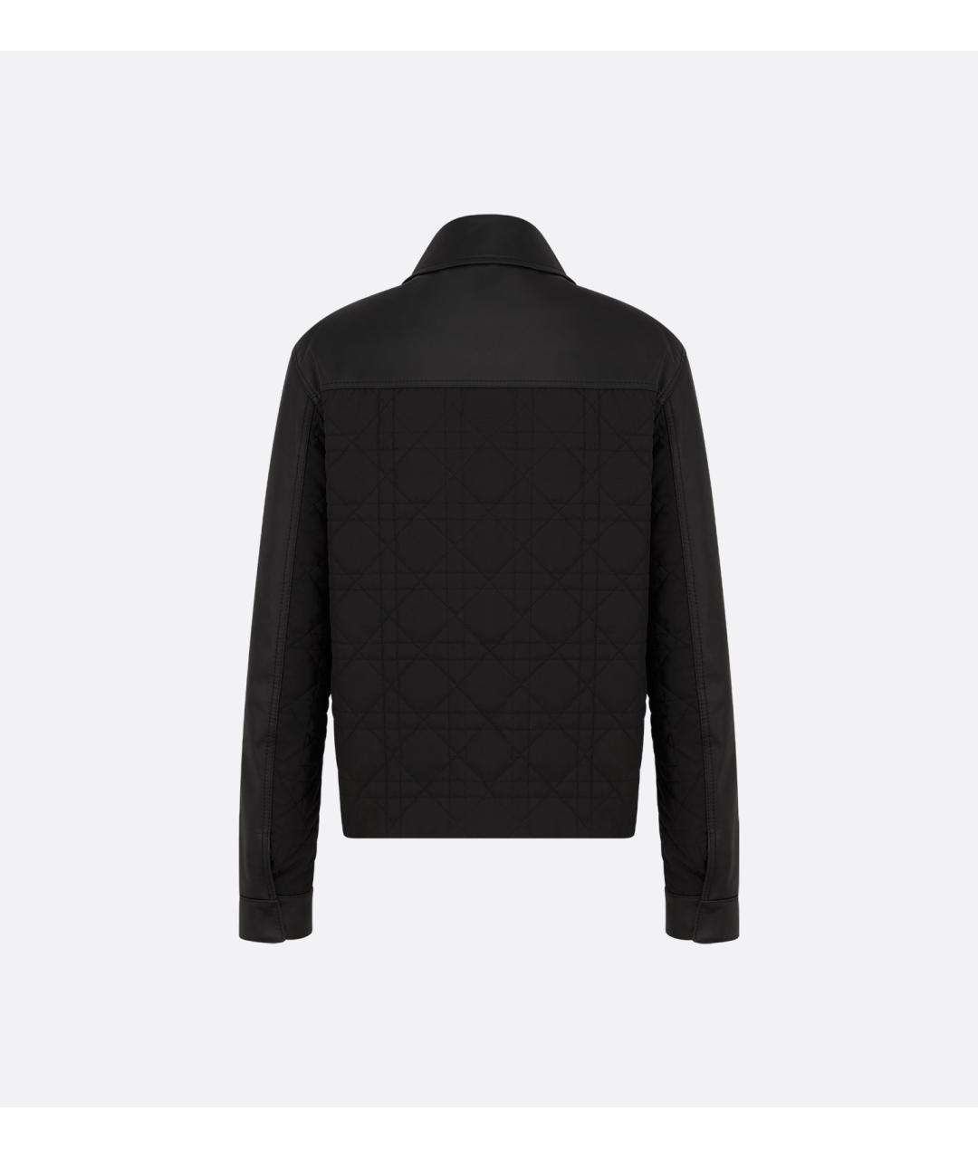 CHRISTIAN DIOR Черная кожаная куртка, фото 2