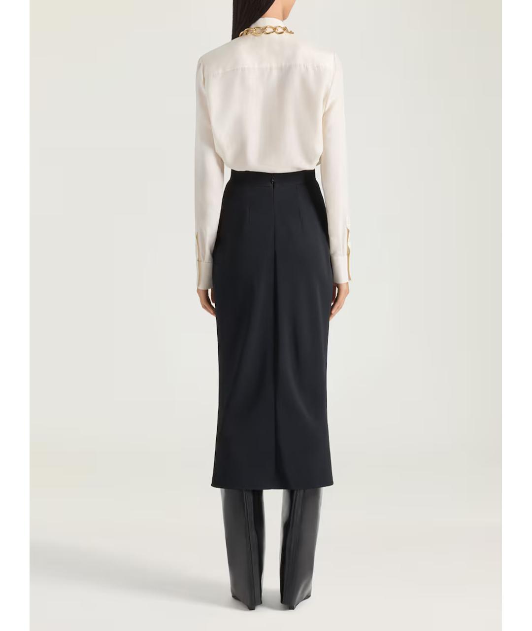 GIVENCHY Белая шелковая блузы, фото 3