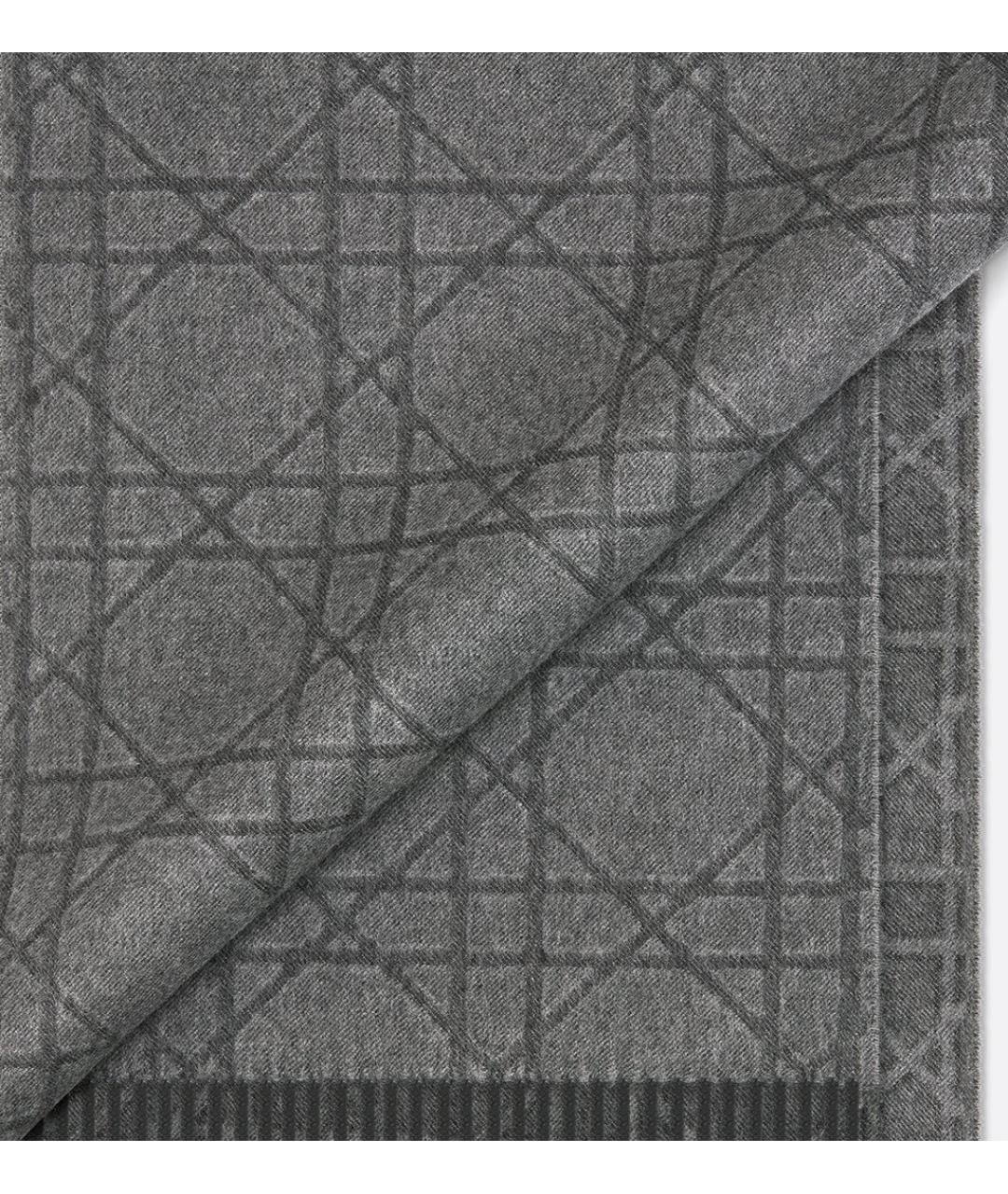 CHRISTIAN DIOR Мульти кашемировый шарф, фото 2