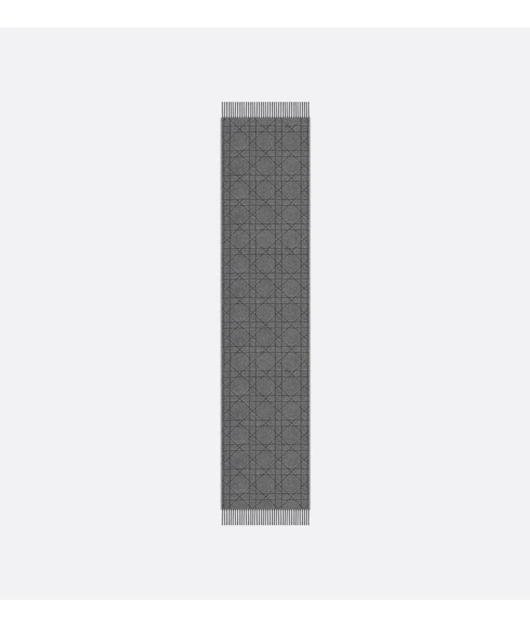 CHRISTIAN DIOR Мульти кашемировый шарф, фото 4