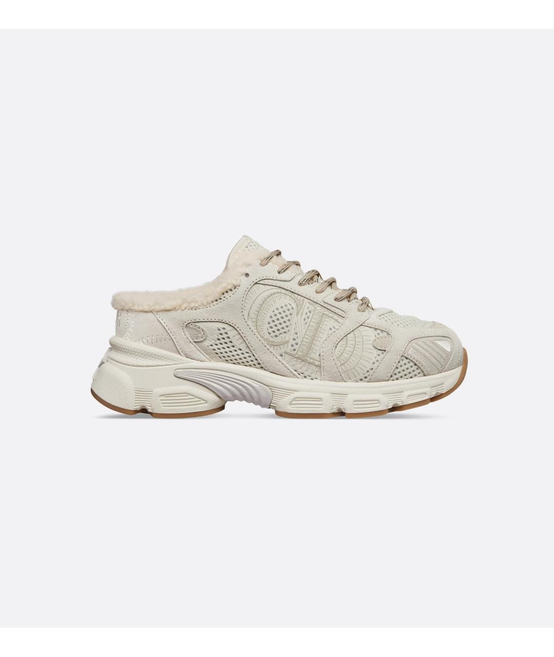 CHRISTIAN DIOR Белые кожаные кроссовки, фото 5